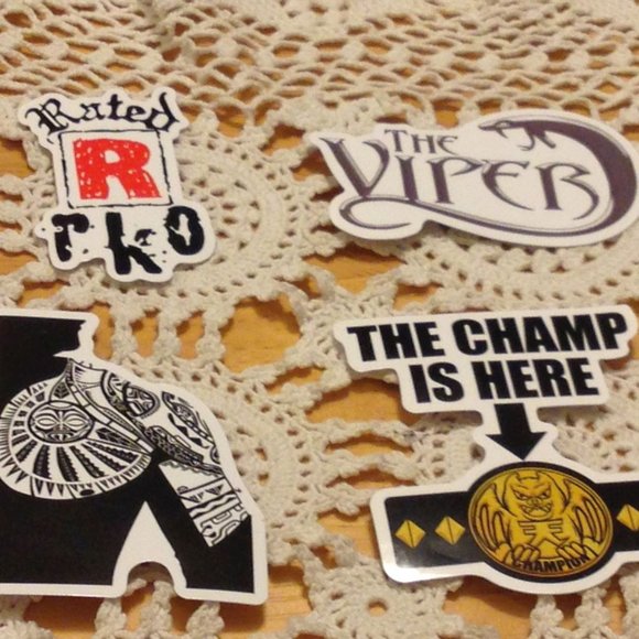 WWE Wrestling Stickers - Decals WrestleMania - Picture 3 of 5